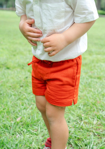 Dock Shorts in Lava