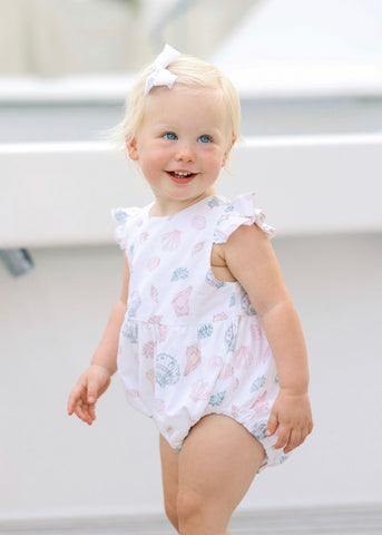 Pearl Sunsuit in Seashell