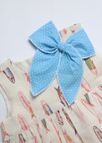 Missy Bow in Blue