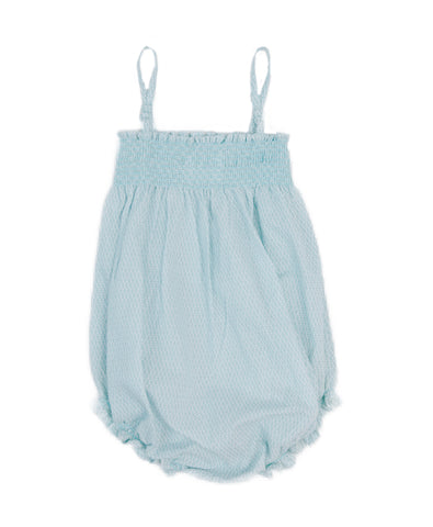 BIT OF BLUE SMOCKED BUBBLE