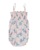 HIBISCUS SMOCKED BUBBLE